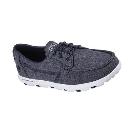 Zapatillas Sin Cordones Skechers On-the-GO 2.0 - Indio Sands Mujer Azul Marino | 6288B_AR