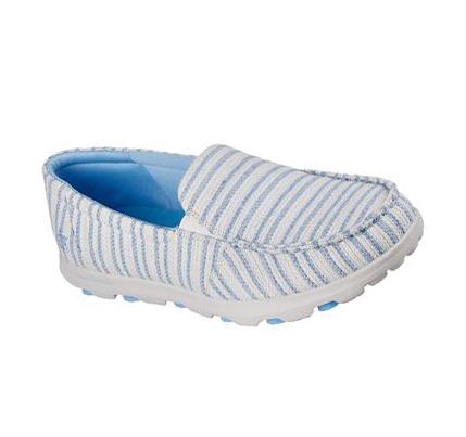 Zapatillas Sin Cordones Skechers On-the-GO 2.0 - Paloma Mujer Azules Blancas | 6363E_AR