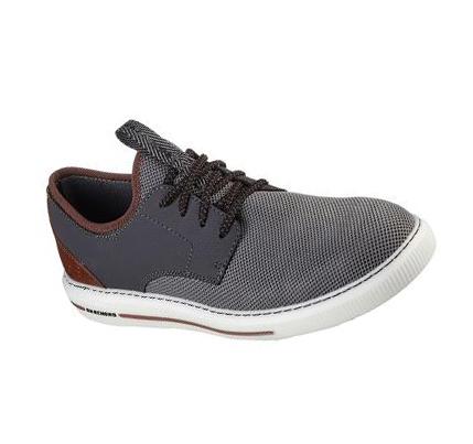 Zapatillas Sin Cordones Skechers Pertola - Rolette Hombre Gris | I0930_AR