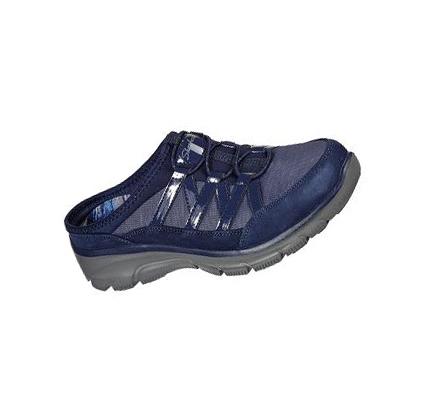 Zapatillas Sin Cordones Skechers Relaxed Fit: Easy Going - In Favor Mujer Azul Marino | 31T9A_AR