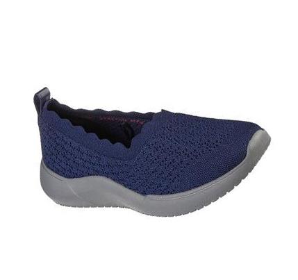 Zapatillas Sin Cordones Skechers Relaxed Fit: Seager Cup - Casuales Convo Mujer Azul Marino | 36A9X_AR