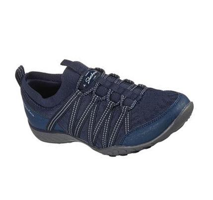 Zapatillas Sin Cordones Skechers Relaxed Fit: Breathe-Easy - First Light Mujer Azul Marino | 6399P_AR