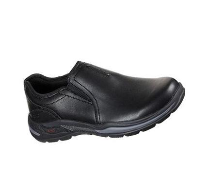 Zapatillas Sin Cordones Skechers Relaxed Fit: Arch Fit Motley - Orago Hombre Negras | A068L_AR