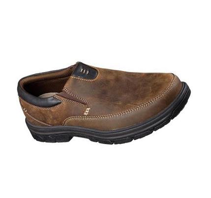 Zapatillas Sin Cordones Skechers Relaxed Fit: Segment - The Search Hombre Marrones | A2A30_AR