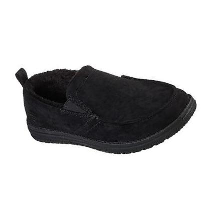 Zapatillas Sin Cordones Skechers Relaxed Fit: Melson - Willmore Hombre Negras | A6A3B_AR