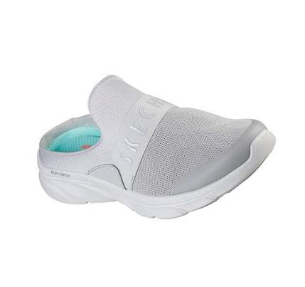 Zapatillas Sin Cordones Skechers Relaxed Fit: D'Lux Comodidad - Enthusiast Mujer Gris | A9130_AR