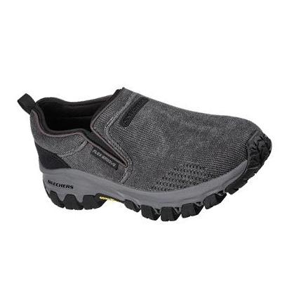 Zapatillas Sin Cordones Skechers Relaxed Fit: Edgmont - Shelvin Hombre Negras | A982C_AR