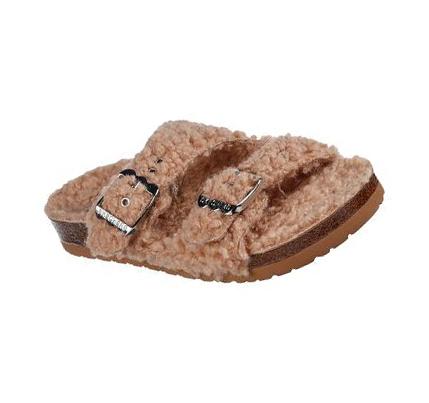 Zapatillas Sin Cordones Skechers Relaxed Fit: Granola - Furry Chic Mujer Marrones | A996L_AR