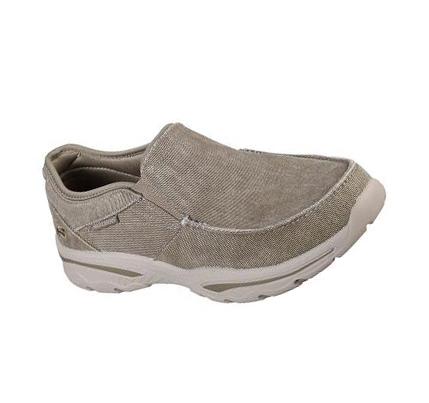 Zapatillas Sin Cordones Skechers Relaxed Fit: Creston - Moseco Hombre Marrones | I532A_AR