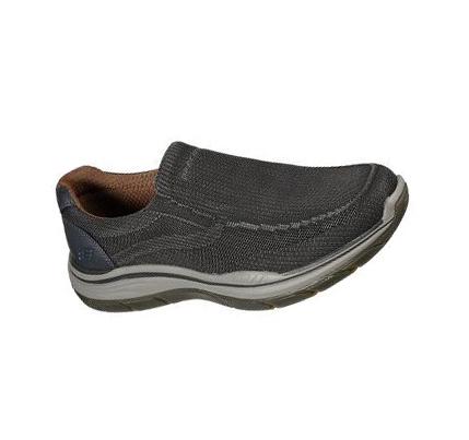 Zapatillas Sin Cordones Skechers Relaxed Fit: Expected 2.0 - Cowen Hombre Negras | IA5T0_AR