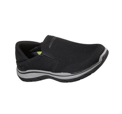 Zapatillas Sin Cordones Skechers Relaxed Fit: Expected 2.0 - Demar Hombre Negras | T1250_AR