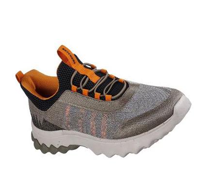 Zapatillas Sin Cordones Skechers Relaxed Fit: Voston - Reever Hombre Verde Oliva Negras | T212S_AR