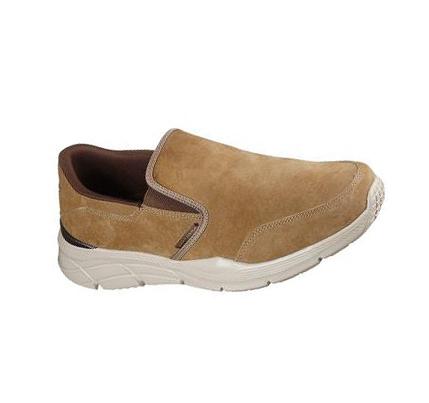 Zapatillas Sin Cordones Skechers Relaxed Fit: Equalizer 4.0 - Myrko Hombre Marrones | T589D_AR