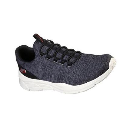 Zapatillas Sin Cordones Skechers Relaxed Fit: Equalizer 4.0 - Voltis Hombre Negras Gris | TT89B_AR