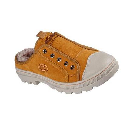 Zapatillas Sin Cordones Skechers Roadies - Cozy Goes Mujer Marrones | 382AK_AR