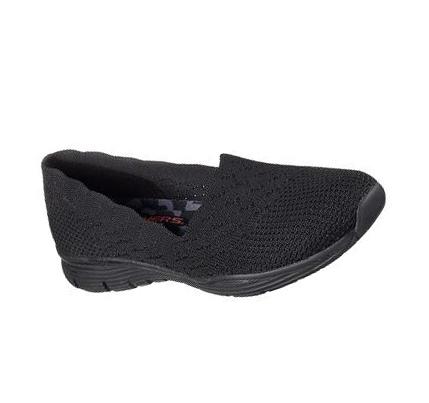 Zapatillas Sin Cordones Skechers Seager - Stat Mujer Negras | 3638A_AR