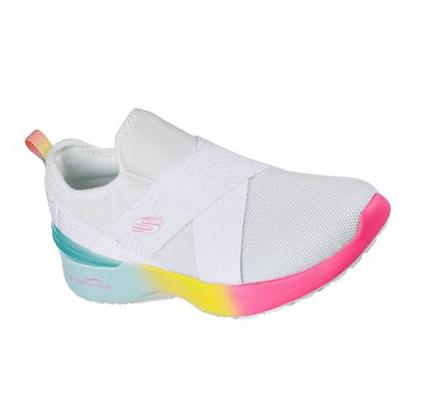 Zapatillas Sin Cordones Skechers Skech-Air Dynamight - Rainbow Eyes Mujer Blancas Multicolor | 3923D_AR