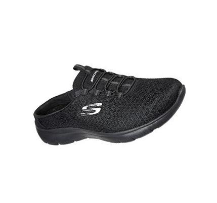 Zapatillas Sin Cordones Skechers Summits - Swift Step Mujer Negras | 5A998_AR