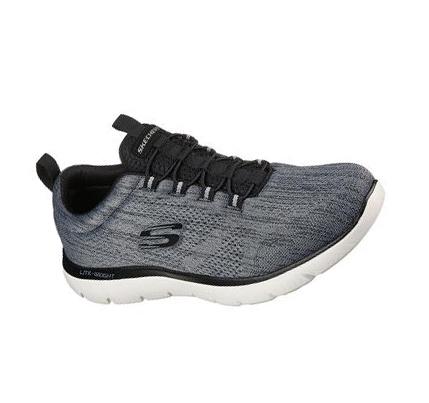 Zapatillas Sin Cordones Skechers Summits - Louvin Hombre Gris | A318K_AR