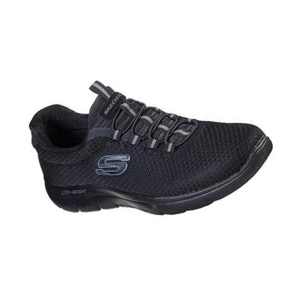 Zapatillas Sin Cordones Skechers Summits Hombre Negras | T925G_AR