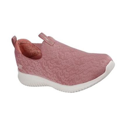 Zapatillas Sin Cordones Skechers Ultra Flex - Pure Spark Mujer Rosas | 6613X_AR