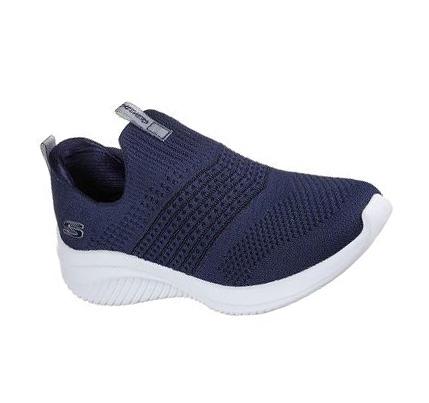 Zapatillas Sin Cordones Skechers Ultra Flex 3.0 - Classy Charm Mujer Azul Marino | 6913D_AR