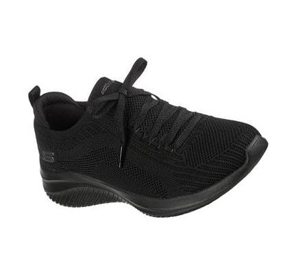 Zapatillas Sin Cordones Skechers Ultra Flex 3.0 - Big Plan Mujer Negras | I1TAW_AR