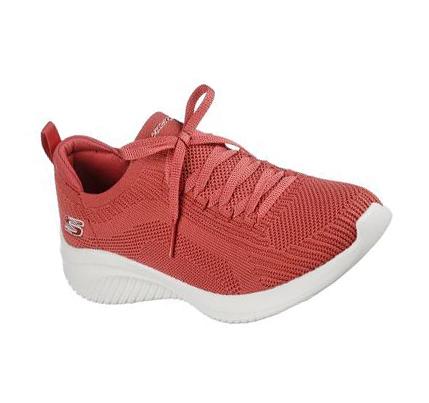 Zapatillas Sin Cordones Skechers Ultra Flex 3.0 - Big Plan Mujer Rojas | I299Q_AR