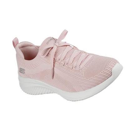 Zapatillas Sin Cordones Skechers Ultra Flex 3.0 - Big Plan Mujer Rosas | I2TAA_AR