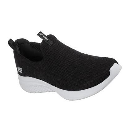 Zapatillas Sin Cordones Skechers Ultra Flex 3.0 - Soft Classics Mujer Negras Blancas | IA99D_AR