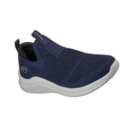 Zapatillas Sin Cordones Skechers Ultra Flex 2.0 - Mirkon Niño Azul Marino | T855P_AR