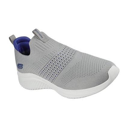 Zapatillas Sin Cordones Skechers Ultra Flex 3.0 - Wintek Hombre Gris Azules | T8T5D_AR