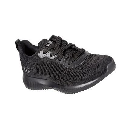 Zapatillas Skechers BOBS Deporte Squad - Tough Talk Mujer Negras | 6659P_AR