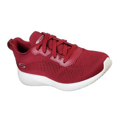 Zapatillas Skechers BOBS Deporte Squad - Tough Talk Mujer Rojas | 668AK_AR