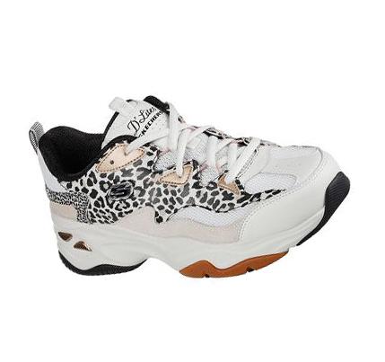 Zapatillas Skechers D'Lites 4.0 - Natural Habitat Mujer Leopardo | 51T3Q_AR