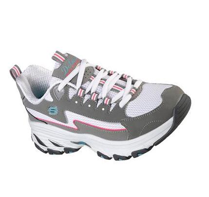 Zapatillas Skechers D'Lites Arch Fit - Better Me Mujer Gris Rosas | T119G_AR