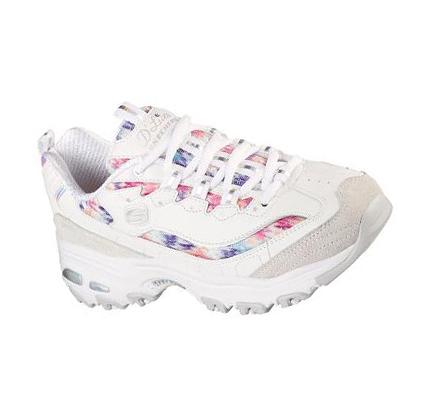 Zapatillas Skechers D'Lites - Majestic View Mujer Blancas Multicolor | T09TQ_AR