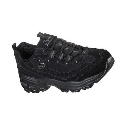 Zapatillas Skechers D'Lites - Play On Mujer Negras | I5980_AR