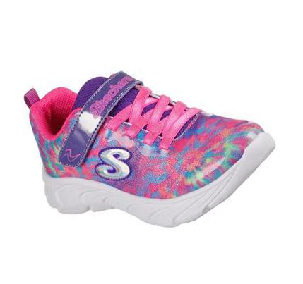 Zapatillas Skechers Dynamic Dash - Vivid Paint Niña Moradas Multicolor | TAA5X_AR