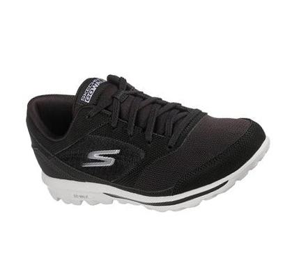 Zapatillas Skechers GO WALK Classic Mujer Negras Blancas | 59985_AR