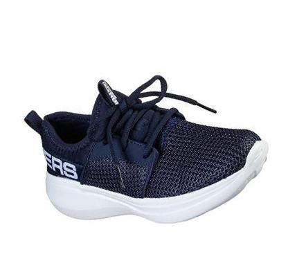 Zapatillas Skechers GOrun Fast - Valor Niño Azul Marino | ITA5P_AR