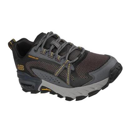 Zapatillas Skechers Max Protect Hombre Negras Gris | 603T0_AR