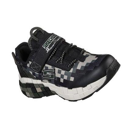 Zapatillas Skechers Mega-Craft Niño Negras Verde Oliva | 8005D_AR