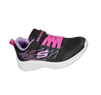 Zapatillas Skechers Microspec - Bold Delight Niña Negras | T895D_AR