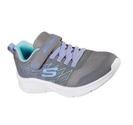 Zapatillas Skechers Microspec - Bold Delight Niña Gris | T8T05_AR