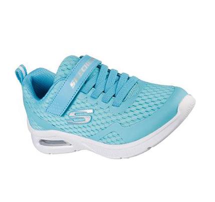 Zapatillas Skechers Microspec Max Niña Turquesa Claro | TT95G_AR