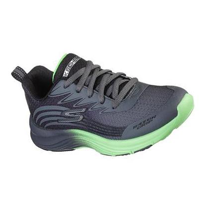 Zapatillas Skechers Razor Grip - Sonictron Niño Gris Verde | I920B_AR