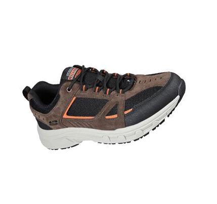 Zapatillas Skechers Relaxed Fit: Oak Canyon - Duelist Hombre Chocolate Negras | 3T3TE_AR