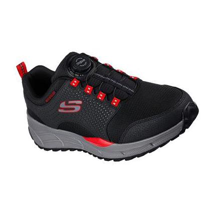 Zapatillas Skechers Twist Fit: Equalizer 4.0 - Ibeck Hombre Negras Rojas | 5112C_AR