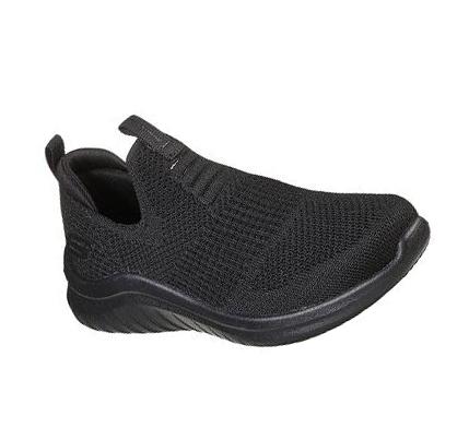 Zapatillas Skechers Ultra Flex 2.0 - Mirkon Niño Negras | T9T6R_AR